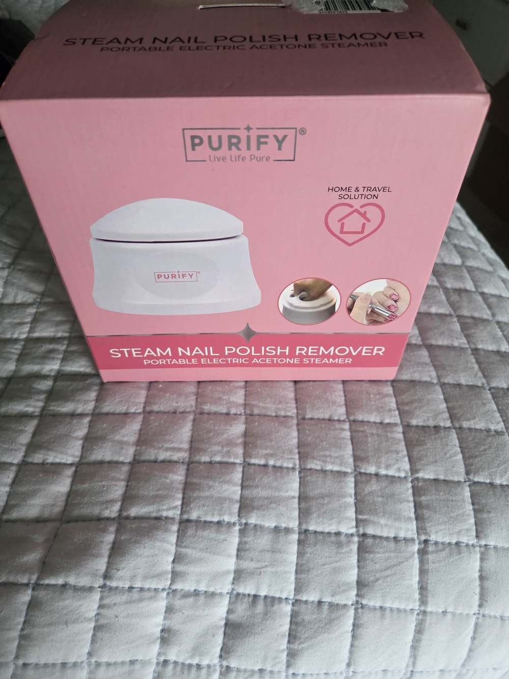 Steam Nail Polish Remover